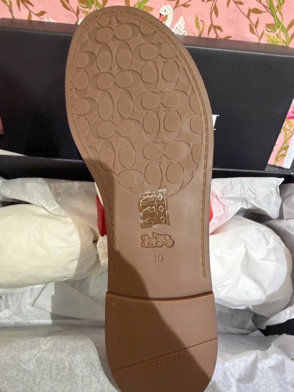 Coach Harlan Sig Sandal - Picture 2 of 3